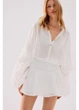 Спідниця міні літня жіноча H&M 271218260_white 42 Біла (2727000128371) - зображення 5