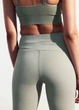 Спортивные леггинсы для фитнеса женские H&M 271202402_pistashio L Фисташковые (2727000106447) - изображение 4