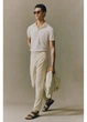Штани чоловічі H&M 270714026_cream 54 Кремові (2727000127404) - зображення 1