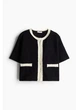Кардиган женский H&M 271263574 S Черный (2727000119829) - изображение 5