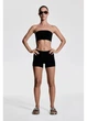 Спортивный топ для фитнеса женский H&M 271277406 S Черный (2727000111427) - изображение 1