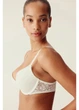 Бюстгальтер с косточками с Push-up хлопковый H&M 270723469_white 75D Белый (2727000131333) - изображение 1