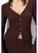 Кардиган жіночий H&M 271283685 XL Коричневий (2727000115548) - зображення 1