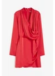 Сукня вечірня коротка осіння жіноча H&M 271197064 M Червона (2727000126926) - зображення 1