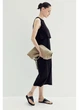 Платье для беременных и кормящих мам миди летнее женское H&M 271220800 M Черное (2727000130855) - изображение 1