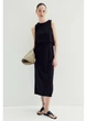Платье для беременных и кормящих мам миди летнее женское H&M 271220800 M Черное (2727000130855) - изображение 3