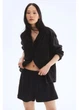 Шорты женские H&M 271259176 S Черные (2727000134334) - изображение 1