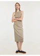 Сукня міді літня жіноча H&M 271235781 M Світло-сіра (2727000127749) - зображення 1