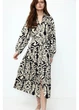 Сукня міді осіння жіноча H&M 271239045 S Кремова (2727000133719) - зображення 1