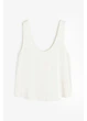 Топ женский H&M 271204192 S Кремовый (2727000123819) - изображение 1
