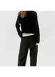 Пуловер жіночий H&M 271262846_black XS Чорний (2727000131081) - зображення 4