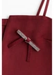 Топ женский H&M 271249318_burgundy XS Бордовый (2727000143978) - изображение 3