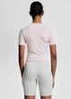 Спортивна футболка для фітнесу жіноча H&M 271123621_lightpink L Рожева (2727000108854) - зображення 4