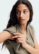Блузка жіноча H&M 271179983 S Хакі (2727000129293) - зображення 2