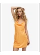 Платье короткое летнее женское H&M 271090688 S Оранжевое (2727000137076) - изображение 1