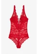 Боди-белье кружевное женское H&M 271197625 38 Красное (2727000121914) - изображение 1