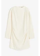 Сукня коротка осіння жіноча H&M 271198523 XS Кремова (2727000133160) - зображення 4