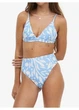 Нижняя часть купальника женская H&M 271050477_bluewhite 44 Голубой/Белый (2727000143503) - изображение 2
