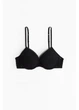 Бюстгальтер із кісточками з Push-up мереживний H&M 271233217 75D Чорний (2727000131319) - зображення 2