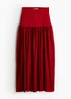 Спідниця міді літня жіноча H&M 271258675 S Червона (2727000100117) - зображення 1