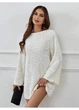 Платье для беременных короткое осеннее женское H&M 271242520 S Кремовое (2727000119102) - изображение 5