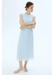 Платье для беременных и кормящих мам миди летнее женское H&M 271227795 M Голубое (2727000106584) - изображение 1