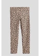 Дитячі теплі лосини для дівчинки H&M 271193337_brownleo 98 см Коричневий/Леопардовий (2727000109325) - зображення 1
