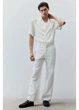 Сорочка літня чоловіча H&M 271224975 S Біла (2727000120757) - зображення 4