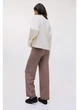 Брюки для беременных женские H&M 271097109 XS Темно-бежевые (2727000131876) - изображение 2
