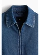 Джинсовая куртка мужская H&M 271262246 S Синяя (2727000120443) - изображение 7