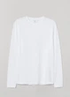 Дитячий лонгслів для дівчинки H&M 270575156_white 110 см Білий (2727000111557) - зображення 2