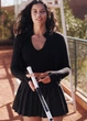 Юбка мини летняя женская H&M 271266486 XL Черная (2727000106294) - изображение 1