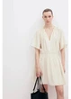 Сукня коротка літня жіноча H&M 271228766 M Кремова (2727000127190) - зображення 1