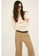 Джинсы Карго женские H&M 271230836 34 Коричневые (2727000129347) - изображение 3