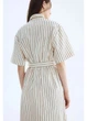 Платье-рубашка миди летнее женское H&M 271278042 M Кремовое (2727000134389) - изображение 3