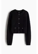 Кардиган жіночий H&M 271244978 S Чорний (2727000125240) - зображення 1