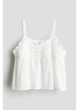 Дитяча майка для дівчинки H&M 271224671_white 134 см Біла (2727000141912) - зображення 1