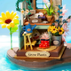 Конструктор 3D міні-будинок Robotime Rolife Dreaming Terrace Garden DS030 - изображение 6