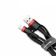Кабель Baseus Kevlar Cable USB for Lightning 2A 0.5M Red+Black (CALKLF-A19) - изображение 2