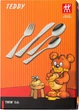 Набір столових приборів Zwilling Kids Teddy для дітей 4 елементи (4009839669392) - зображення 2