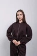 Костюм вільного крою для дівчинки (бомбер+штани) CVETKOV FAMILY MARK 152 Шоколадний (cvet2000000306254) - изображение 4