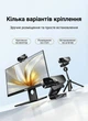 Веб-камера UGREEN с микрофоном USB-веб-камера 2K QHD 2560x1440 30fp Black (CM927) - изображение 6