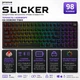 Беспроводная игровая клавиатура Proove Gaming Slicker Black Hot-Swap 2.4G Wireless/BT/USB Украинские буквы - изображение 1