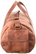 Сумка дорожная кожаная Grande Pelle винтажная коричневая 40 л 55×31×24 см унисекс 56028 - изображение 3