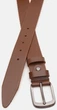 Чоловічий шкіряний ремінь Borsa Leather коричневий із натуральної шкіри класичний для штанів і джинсів 115 см 70469 - зображення 2