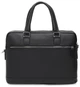 Мужская кожаная сумка Borsa Leather стильная деловая сумка через плечо 54149 - изображение 1