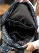 Жіночий міський рюкзак Sambag Brix PJT чорний із принтом тканинний Oxford для навчання, прогулянок і повсякденного використання 70516 - зображення 10