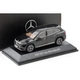 Модель автомобиля Mercedes-Benz EQS SUV (X296) Black, Scale 1:43 - изображение 1