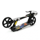 Самокат двухколесный складной со светящимися LED колесами 200 мм Scooter City Riding 671-2 Black-Yellow-Multicolor - зображення 6