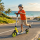 Самокат двухколесный складной с колесами 200мм и дисковым тормозом Scooter City Riding 659 White-Neon Green - изображение 6
